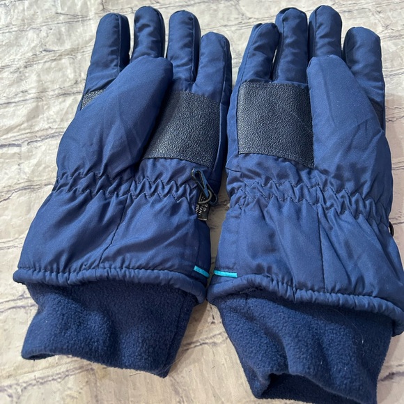 THERMOSOFT INSULATION 40 GRAMS WOMEN’S NAVY BLUE WOMENS WINTER GLOVES SIZE L/XL - Picture 3 of 7